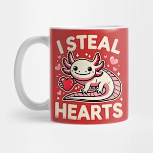 I steal hearts (axolotl) Mug